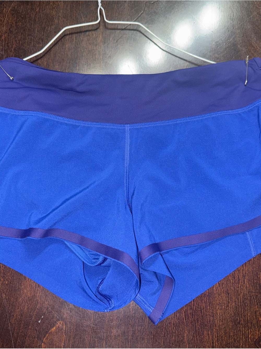 lululemon athletica Blue and Purple Athletic Shorts size 6